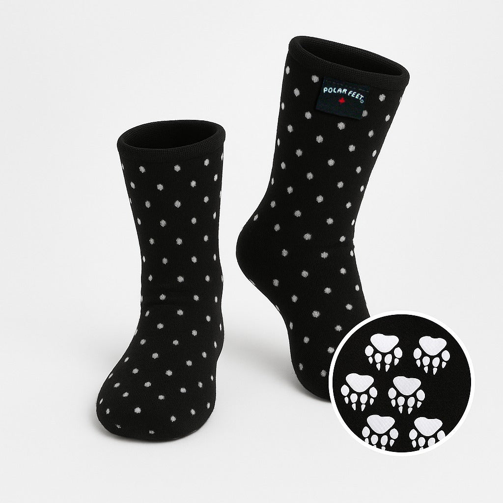 Polar Feet Adult Socks - Domino