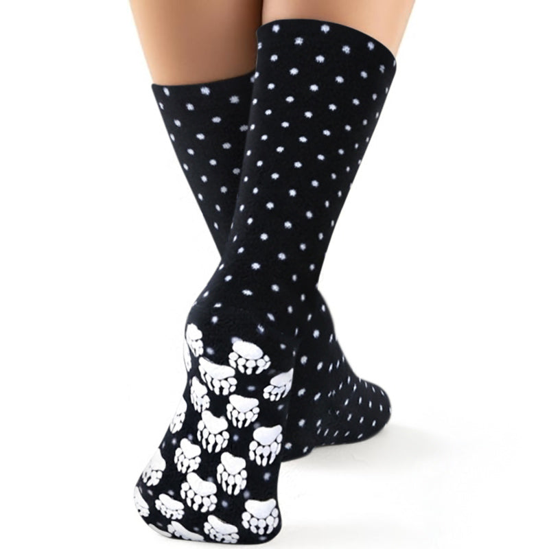 Polar Feet Adult Socks - Domino