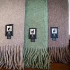 Alpaca Wool Throw Blanket - Solid Colors