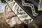 Andean Alpaca Wool Blanket - Slate