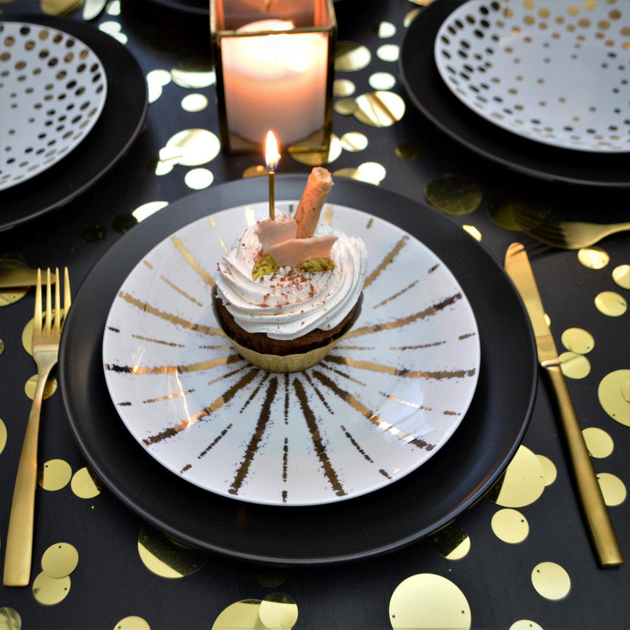 Luminaire 4 Piece Salad Accent Plate Set - Che Cose Belle