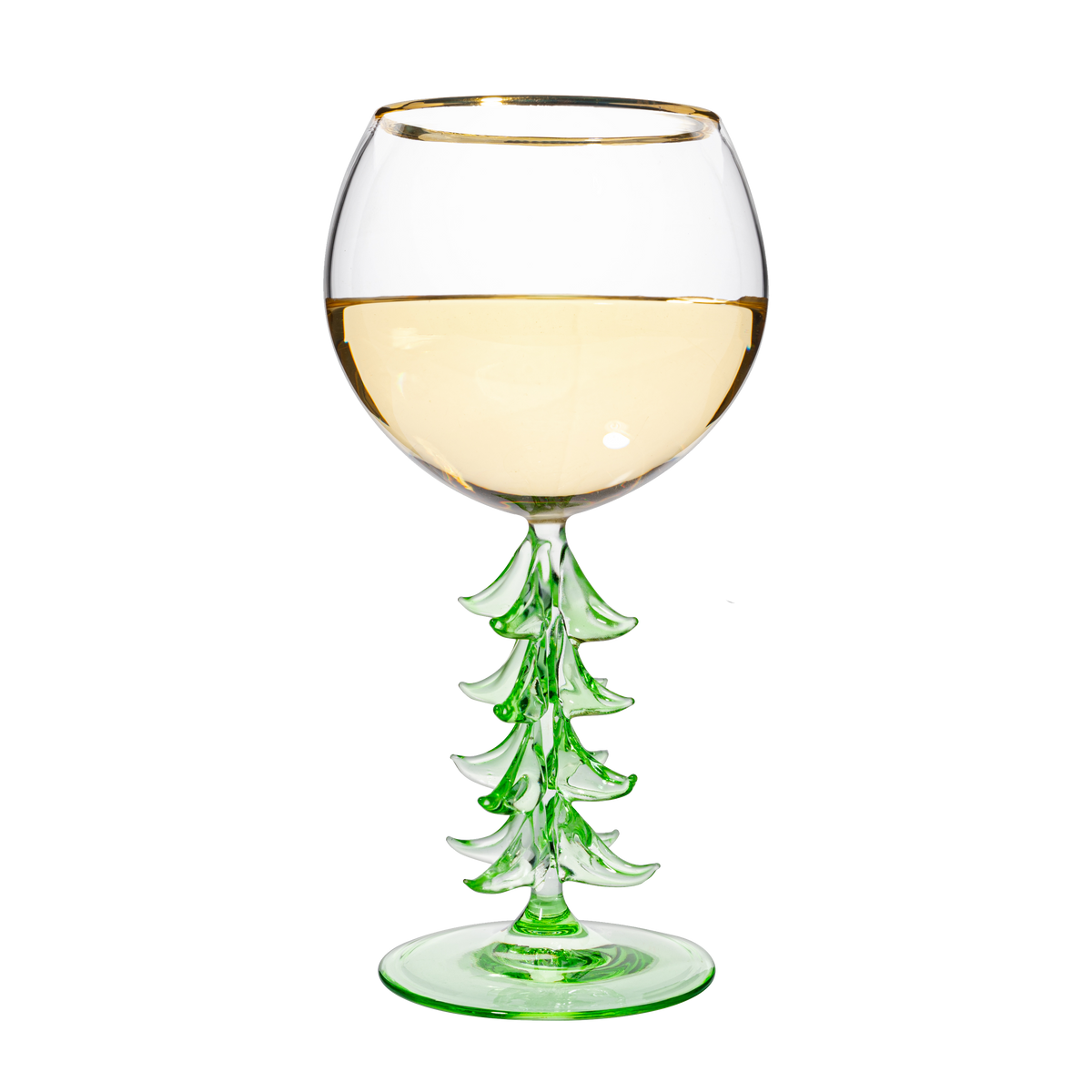 Natale Stemmed Wine Glassware, Single