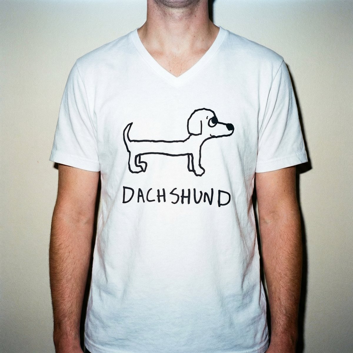 Dachshund - V-neck Tee