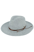C.C Women's String Trim Band Panama Sun Hat