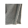 Dhanvi Patterned Cashmere Blanket - Charcoal