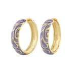 Tear Drop Hoops