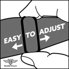 Dog Bone Seatbelt Buckle Collar - Leopard White/Multi Color