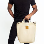 Canvas Carry-All Crossbody Bag for Men & Women | Amani