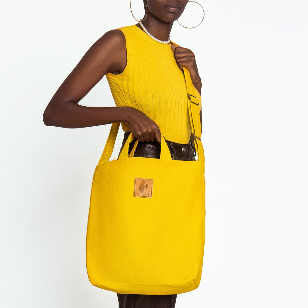 Canvas Carry-All Crossbody Bag for Men & Women | Amani
