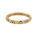 Retro Hearts Bangle