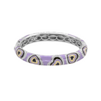 Retro Hearts Bangle