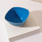 A combination of Handmade blue bowl and Israeli culture – Blue Harmony Series