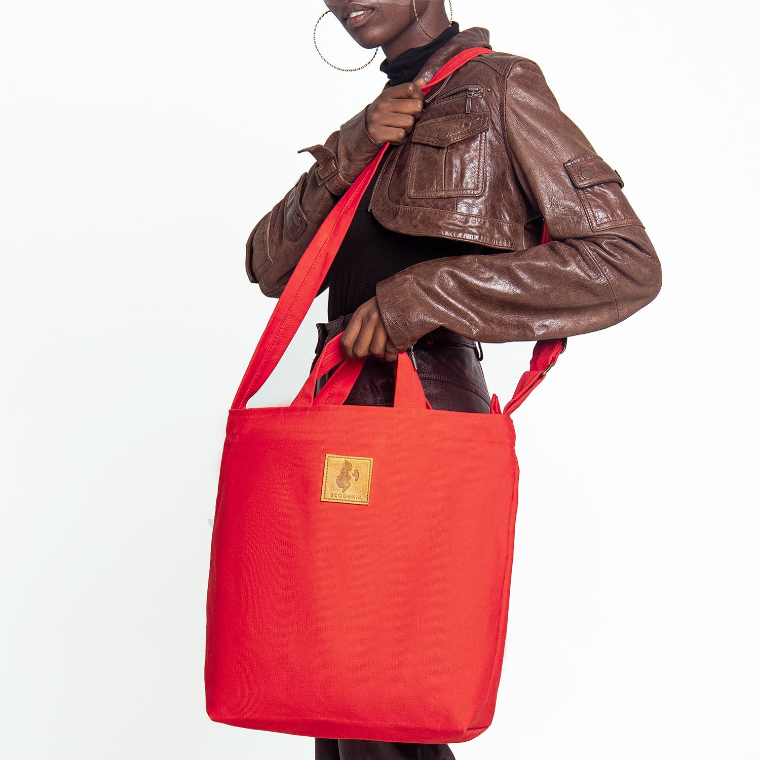Canvas Carry-All Crossbody Bag for Men & Women | Amani