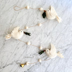 Felt Dove Garland
