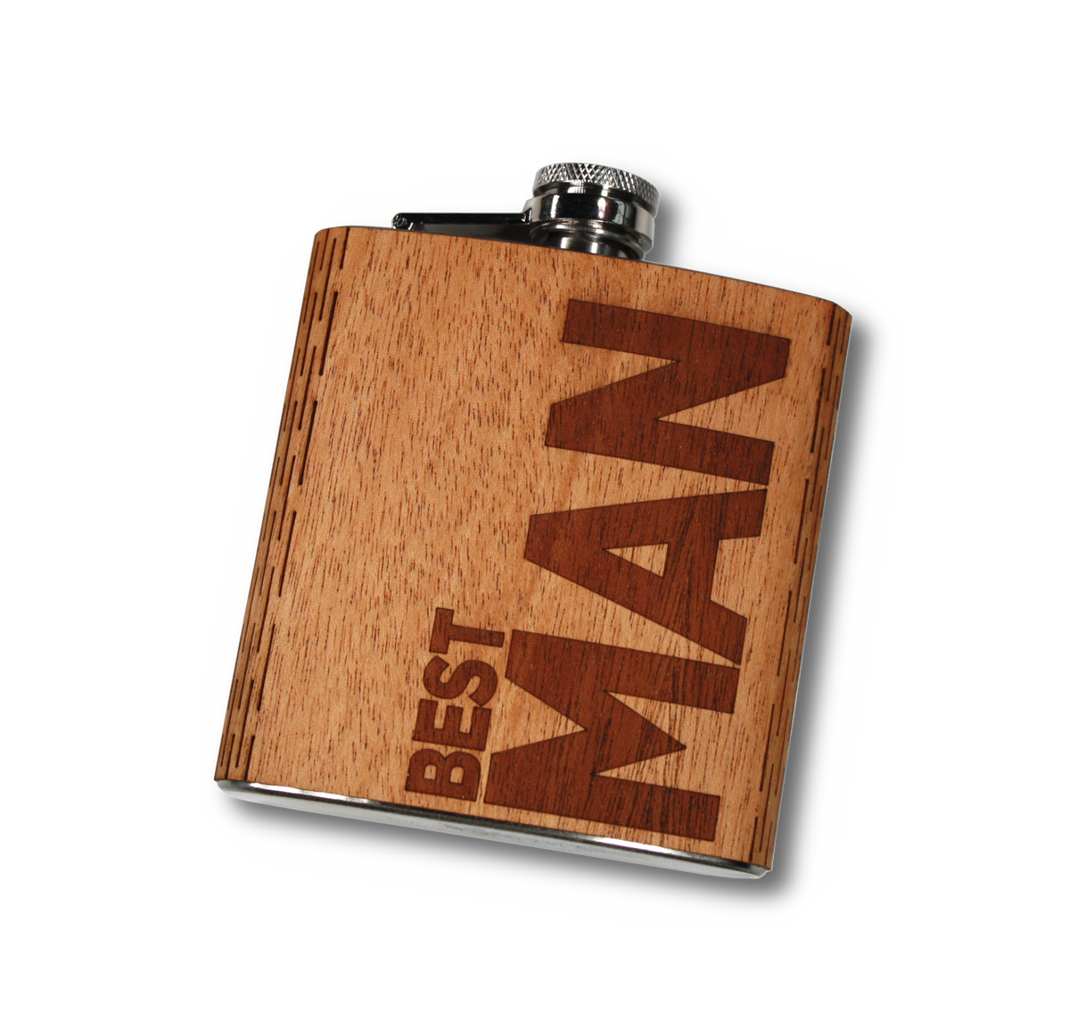 6 OZ Hip Flasks (Wedding Party Collection)