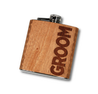 6 OZ Hip Flasks (Wedding Party Collection)