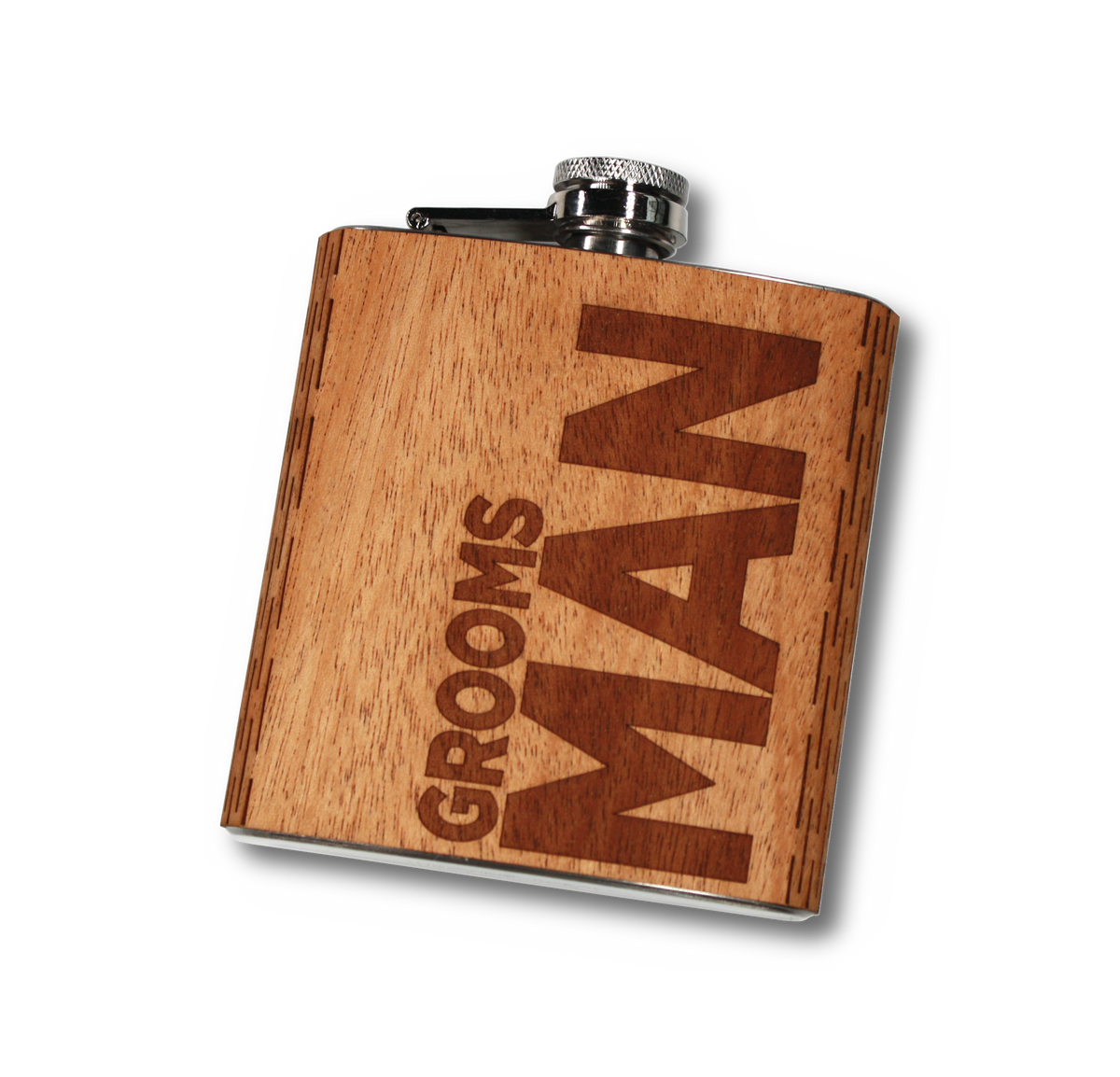 6 OZ Hip Flasks (Wedding Party Collection)