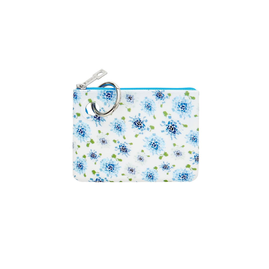 Mini Pouch — Fifty States Blue Silicone
