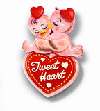 Tweet Heart Brooch by 50's Vintage Dame x Lipstick & Chrome