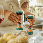 Colorful Handmade Candle Holder – Premium Short Series