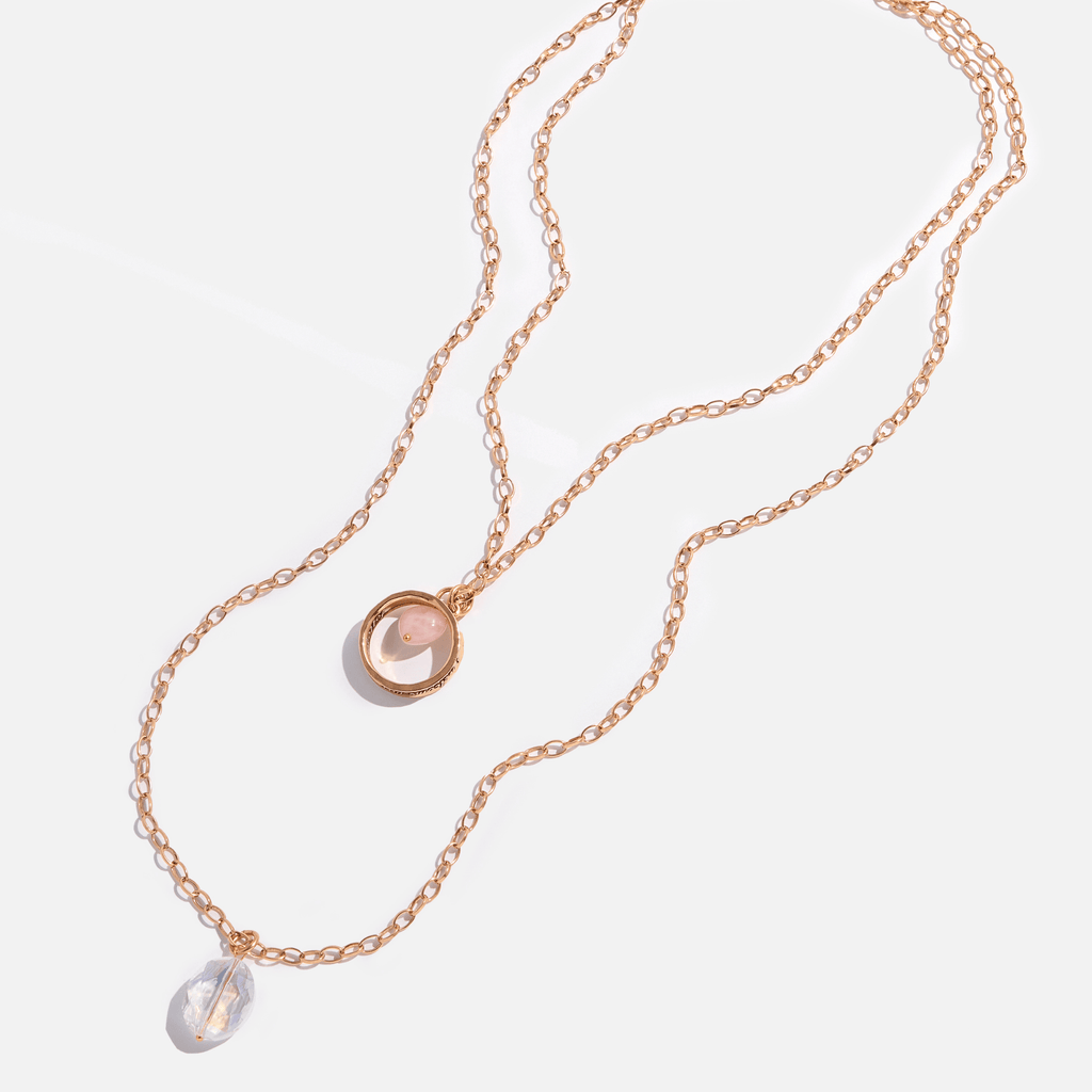 I Welcome Miracles Ring Original Necklace