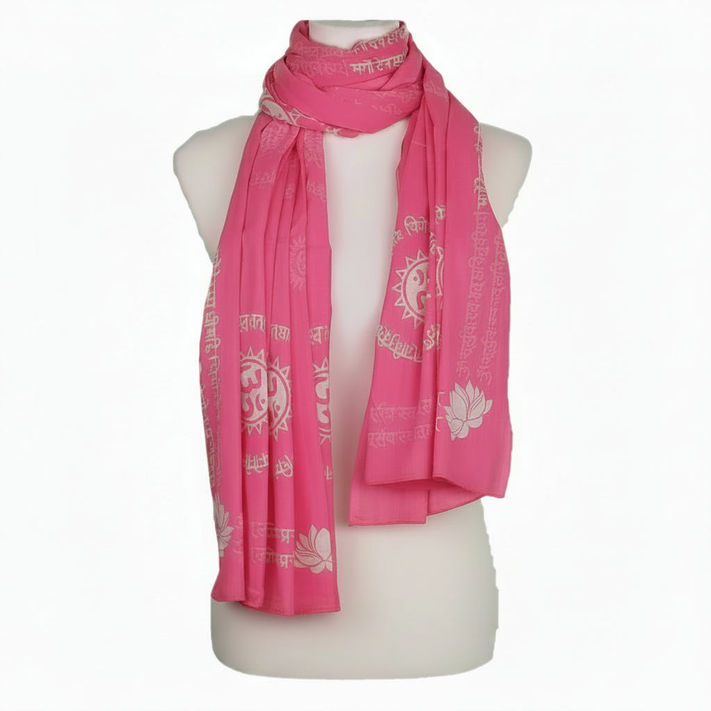 OMSutra Gayatri Mantra Prayer Shawl