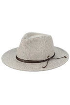 C.C Women's String Trim Band Panama Sun Hat
