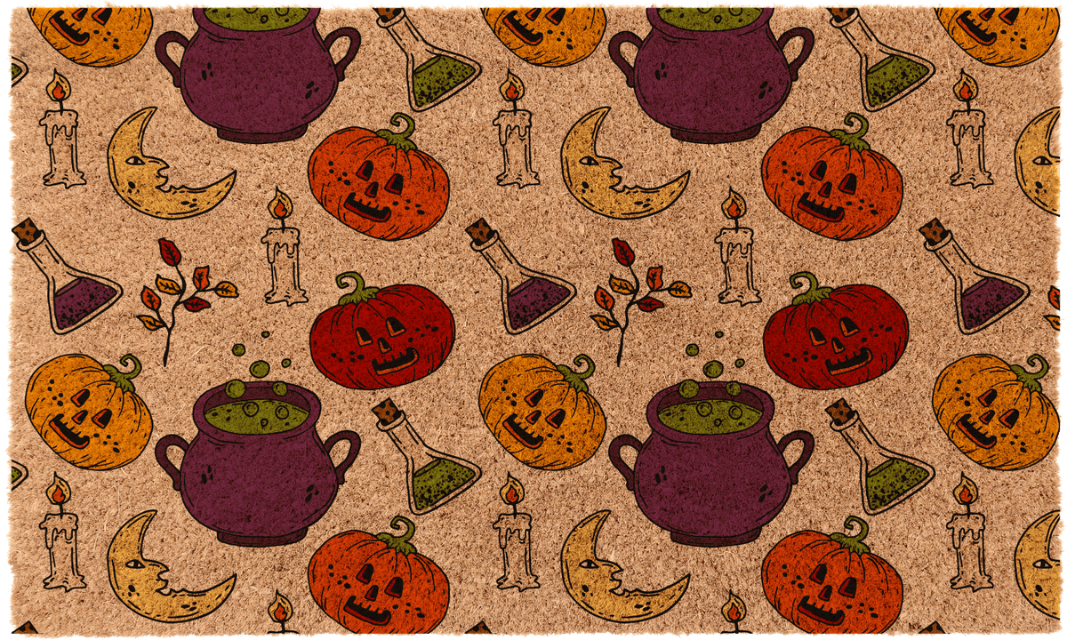 Halloween Pattern Cauldron
