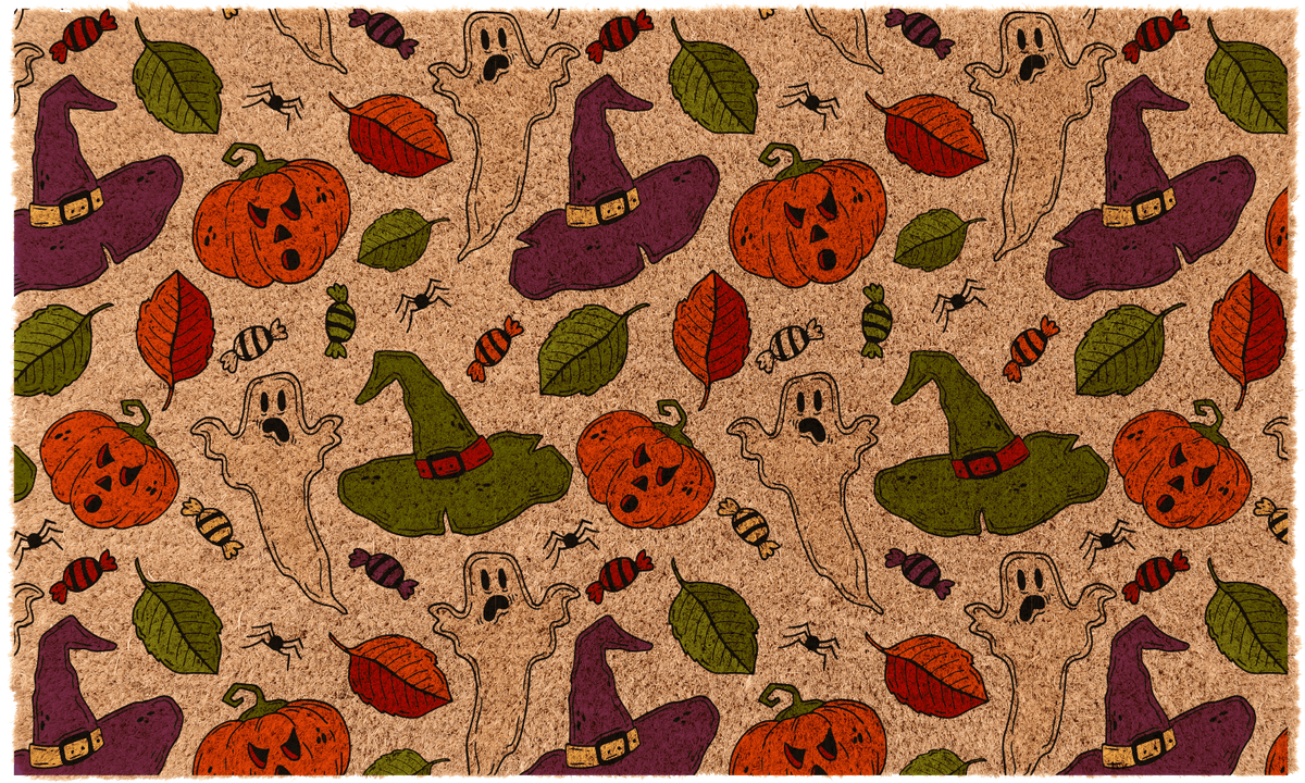 Halloween Pattern Witch