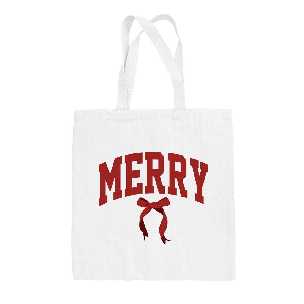 Merry Arch + Bow Tote Bag