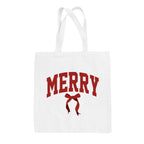 Merry Arch + Bow Tote Bag