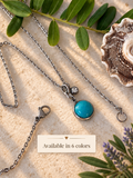 STONE CHARM NECKLACE