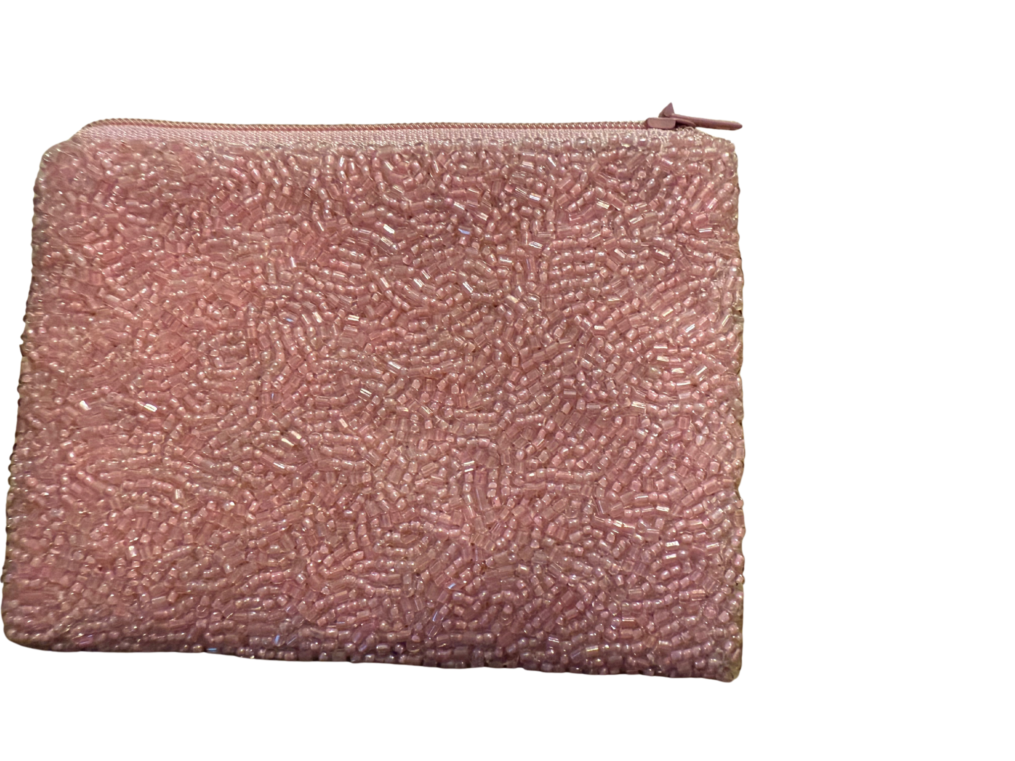 Twist & Shimmer Beaded Coin Purse
