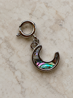 Blue Moon Abalone Charm