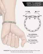 Black Obsidian Beaded Bracelet - Havana