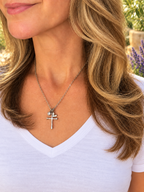 DAINTY CROSS NECKLACE