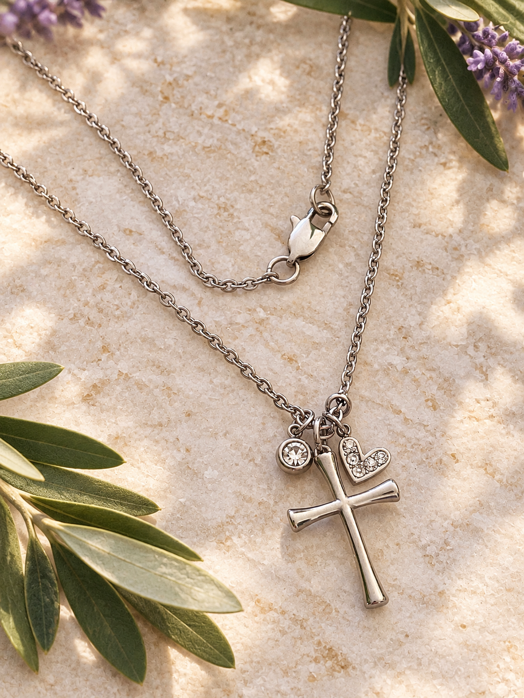 DAINTY CROSS NECKLACE