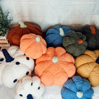 Plush Pumpkin Throw Pillow Decorative Fall Pillow Soft Cuddle Pumpkin Decor