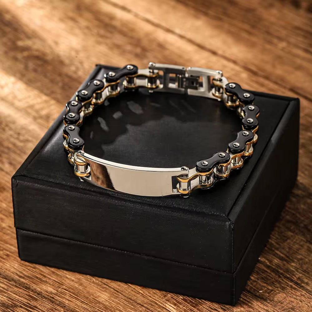 Rider Chain Steel Bracelet