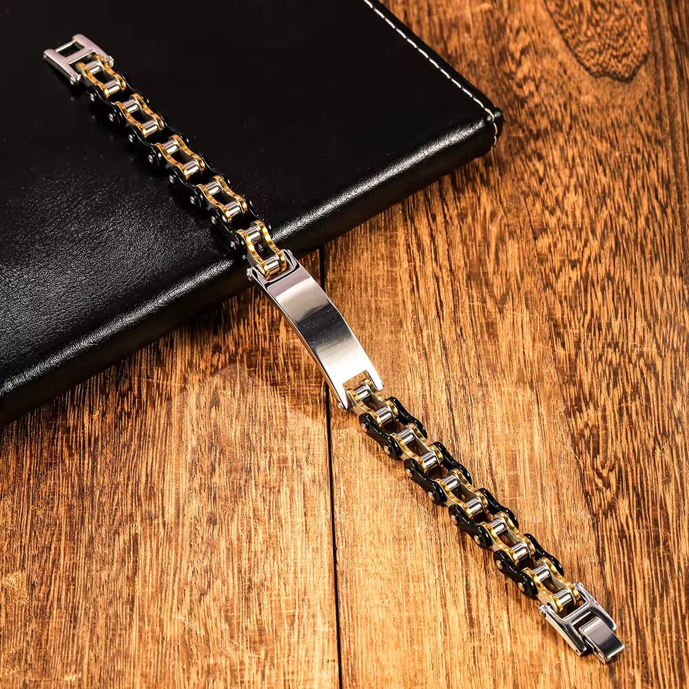 Rider Chain Steel Bracelet