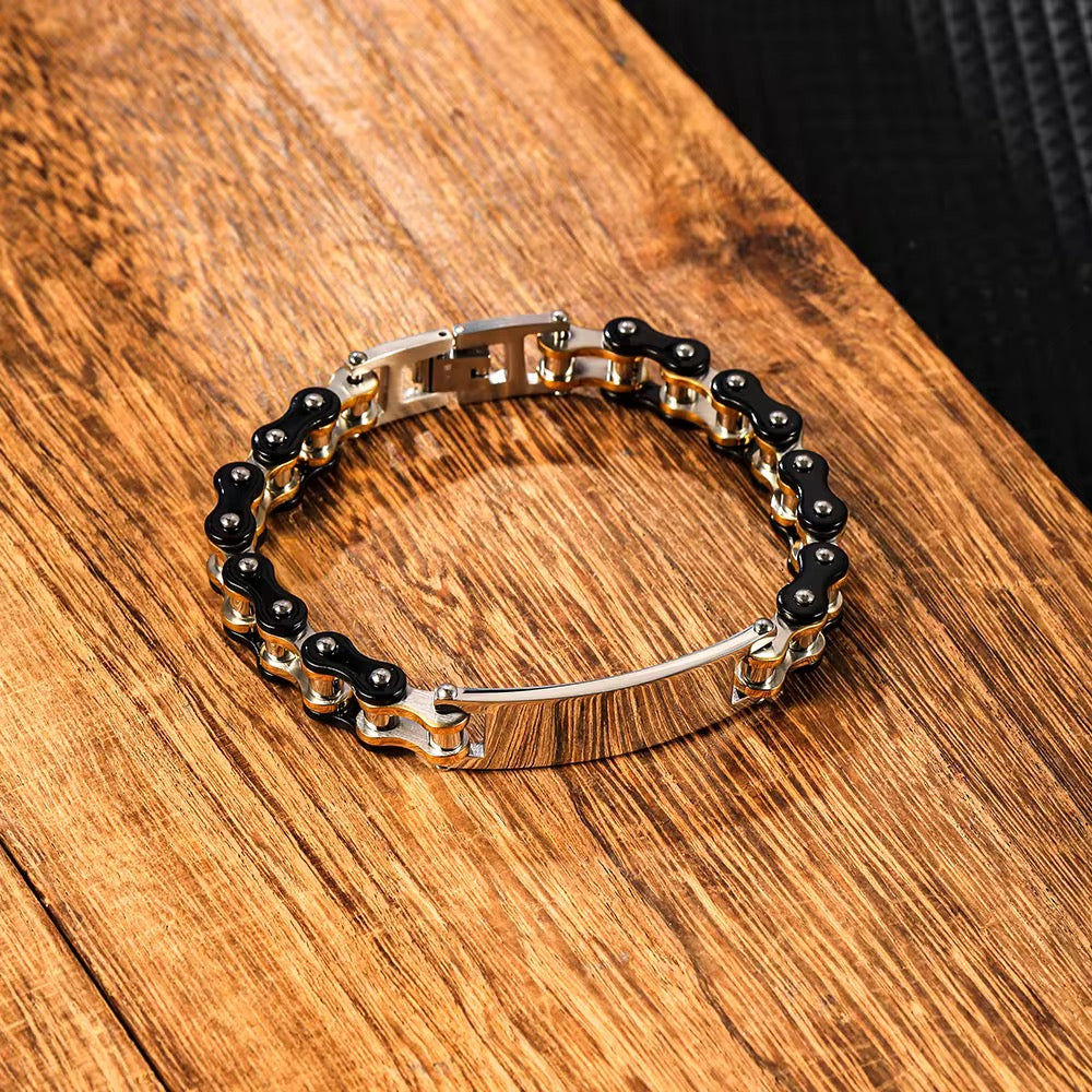 Rider Chain Steel Bracelet