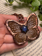 Butterfly and Labradorite Necklace
