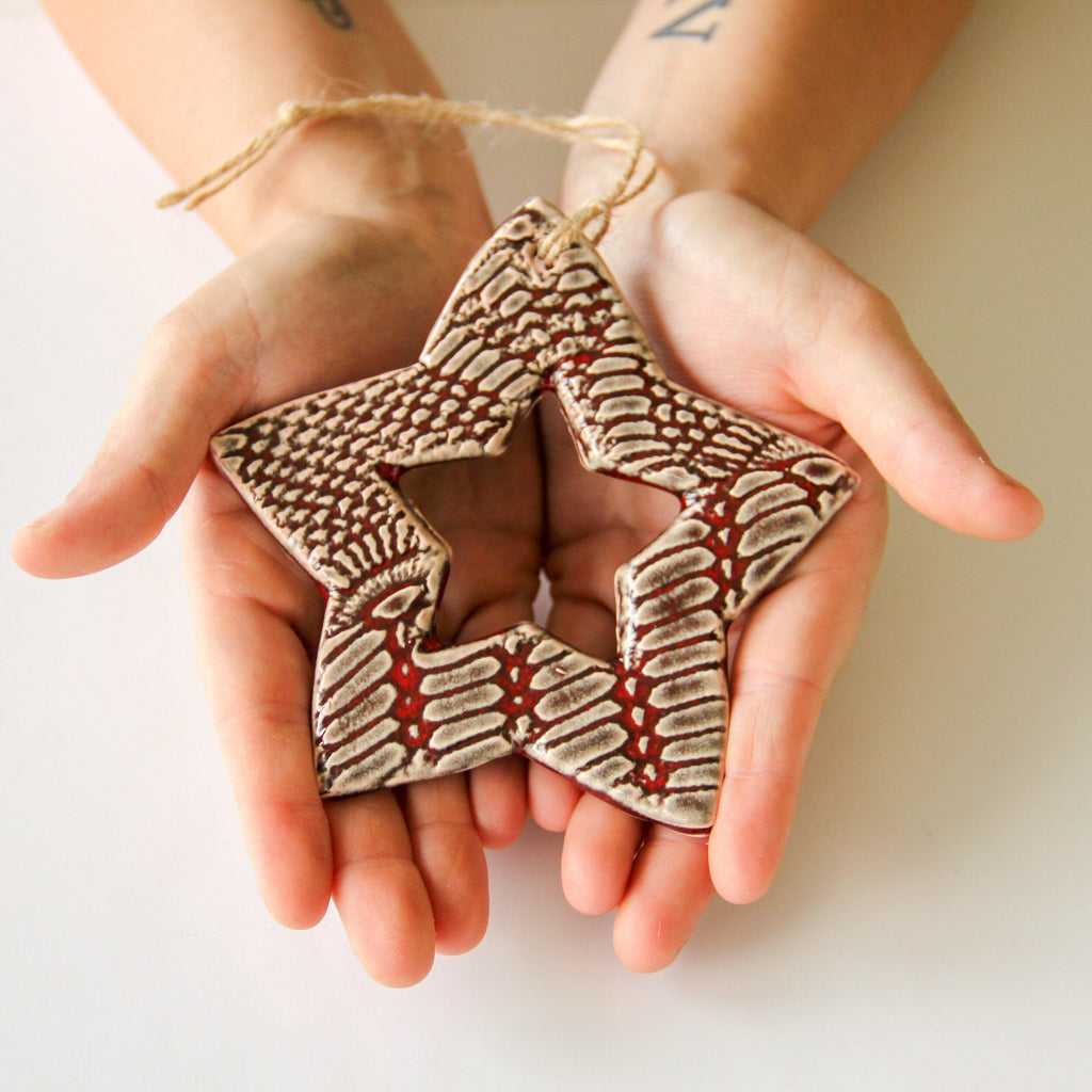 Cutout Star Ornament