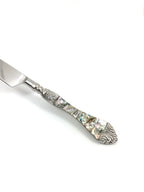 Vibhsa Stainless Steel Flatware set of 20 with Seawork Handle