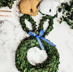 Bunny Wreath Boxwood