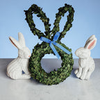 Bunny Wreath Boxwood