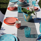 Simpatico 16 Piece Stoneware Dinnerware Set , Pumpkin Spice - Che Cose Belle