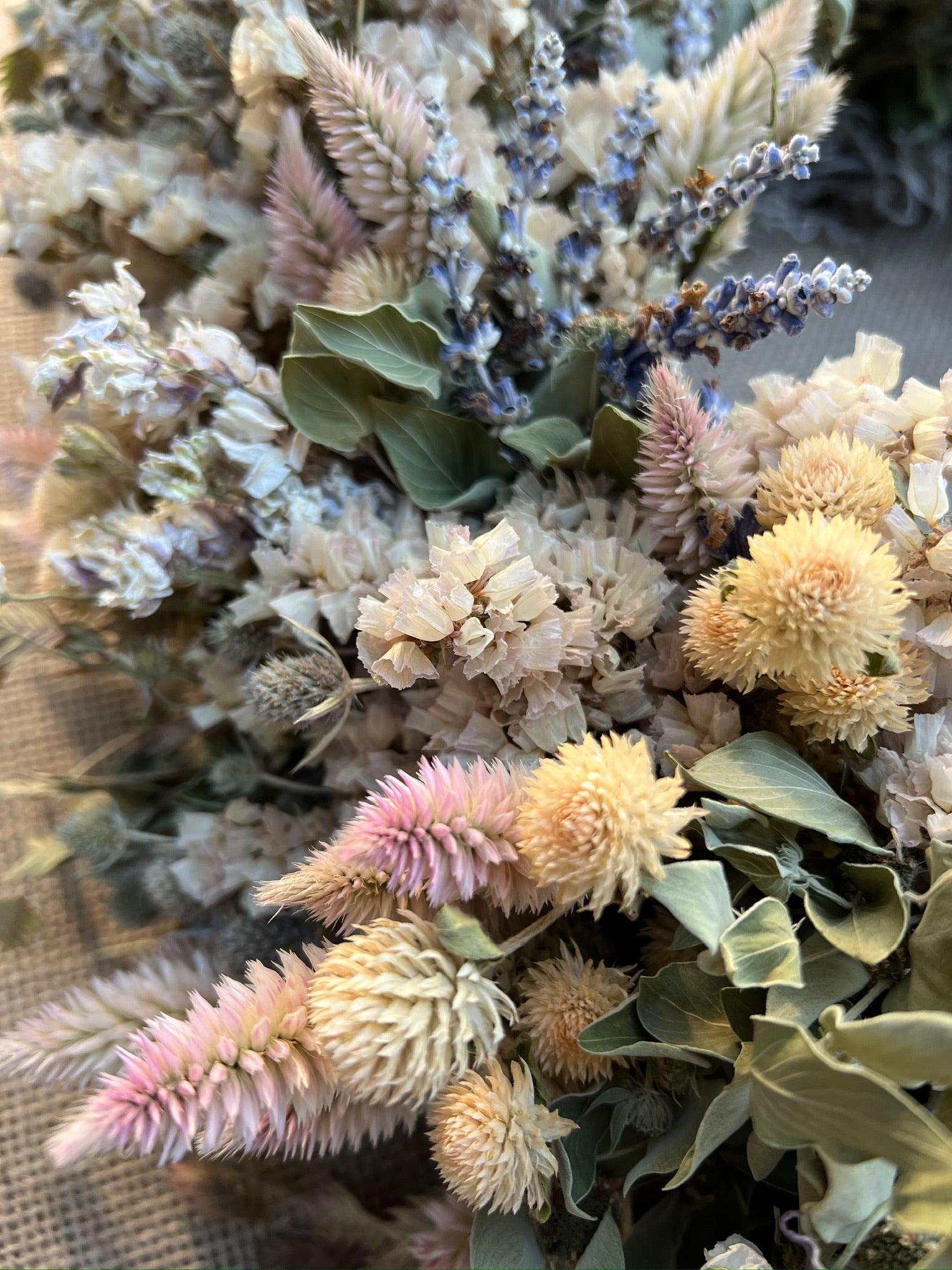 Dried Wreath-Soft + Dreamy