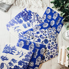 Chinoiserie Eco Kitchen Cloths - Biodegradable Cellulose Cotton, 3 Designs