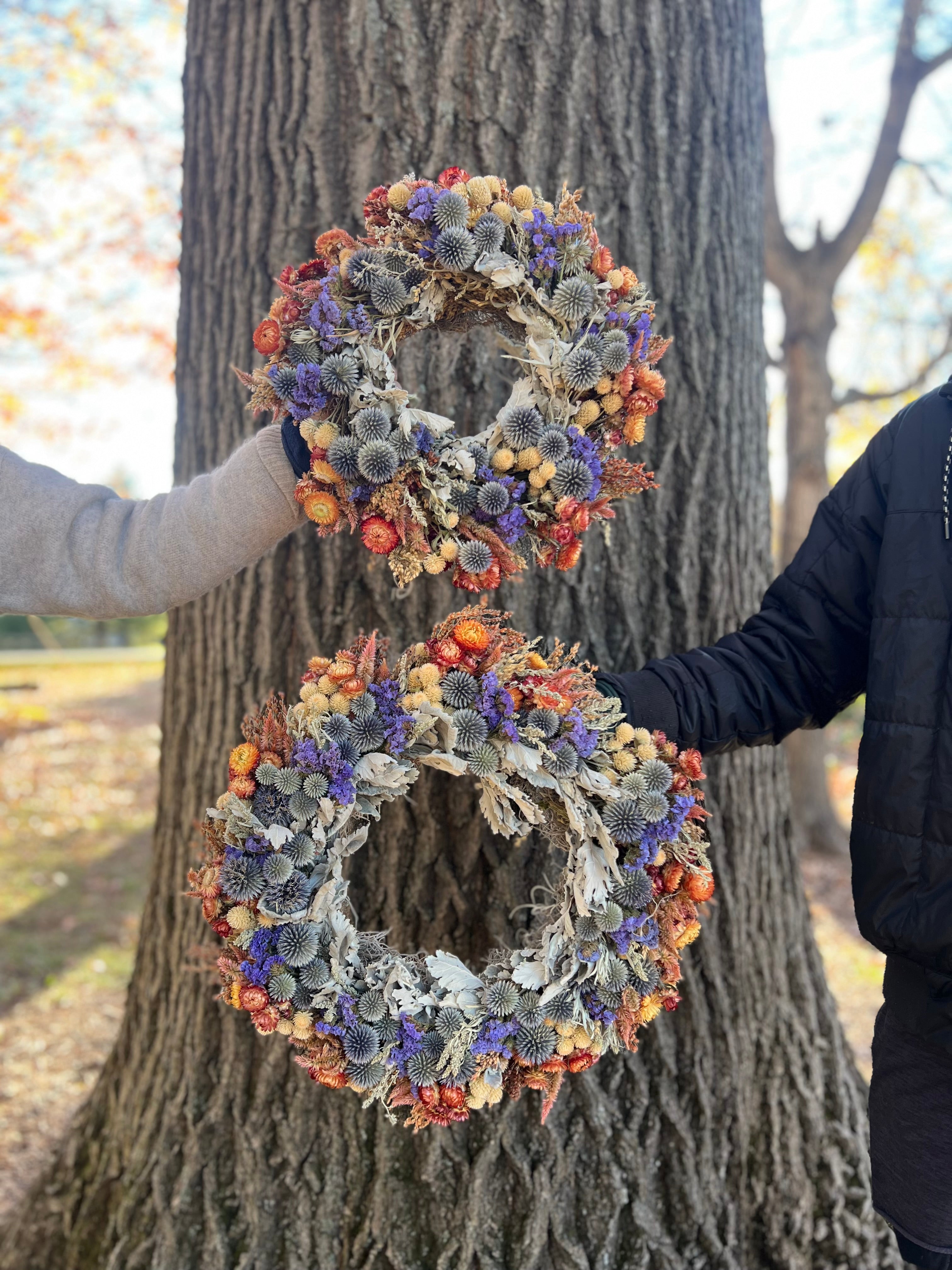 Dried Wreath-Island Sunset